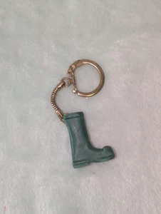 Tiny Welly Boot Keyring - Handmade Vintage Clay Figurines *FREE POSTAGE*avg. 3cm - Picture 1 of 5