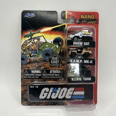 JADA NANO Hollywood Rides GI JOE NV18 Snow Cat VAMP MK-II H.I.S.S. Tank 2021 - Image 1 of 3