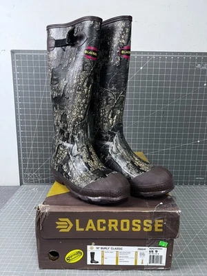 LaCrosse Footwear Burly Classic 18" Boots Men's Realtree Timber Sz. 9 US - Image 1 of 4
