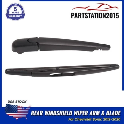 For Chevrolet Sonic 2012 2013 2014 2015 - 2020 Rear Wiper Arm & Blade 95016790 - Image 1 of 4