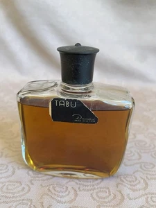 Vintage Tabu by Dana Eau de Cologne profumo spruzzo 2 oz bottiglia di vetro vecchia formula - Foto 1 di 3