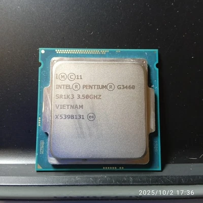 Intel Pentium G3460 3.5GHz Dual Core LGA1150 SR1K3 – CPU usata testata - Immagine 1 di 4