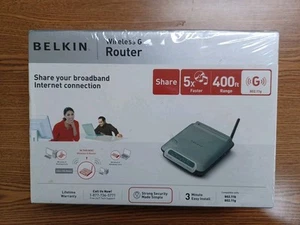 Belkin Wireless G Router P57612-E ver. 7000 New Factory Sealed - Picture 1 of 7