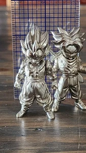 2 Figure Vintage Bandai Tamashii Absolute Chogokin Dragon Ball Z Die Cast - Foto 1 di 13