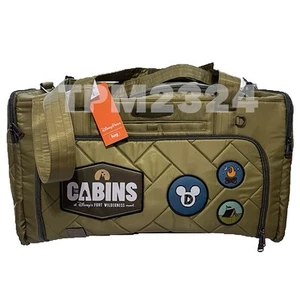 Bolso de Lona Trolley 2025 Disney Parks Fort Wilderness Cabins Nuevo - Imagen 1 de 3