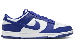 Nike Dunk Low Retro Men’s Size 12 White/ Concord (DVO833-103) - Picture 1 of 5