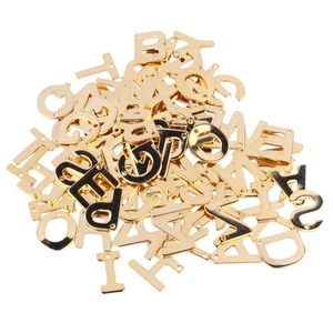 300 pcs Letters Pendants DIY Stainless Steel Jewelry Making Accessory - Picture 1 of 12