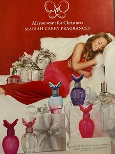 Mariah Carey, Glitter, Full Page Vintage Promotional Ad - Picture 1 of 1