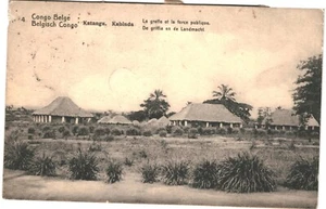 CPA Carte Postale Congo Ex Belge Katanga Kabinda Le Greffe et la Force Publique - Picture 1 of 2