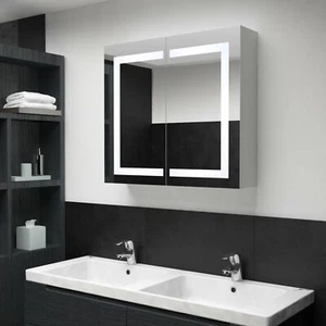 Bathroom Mirror Cabinet 80x12.2x68 N4C7 - Picture 1 of 8