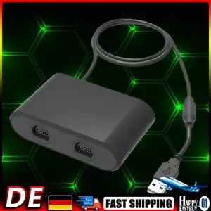 N64 Controller Adapter 2 Ports USB Convertor Plug and Play for Switch/OLED Model - Bild 1 von 12