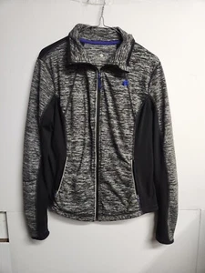 Tangerine Athletic Jacket Women's Size L Full Zip Long Sleeve Gray Blue (sh6) - Picture 1 of 10