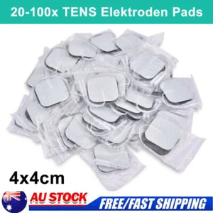 Up to 100X Replacement Tens Electrode Pads EMS Unit 7000 3000 Muscle Stimulator - Picture 1 of 9