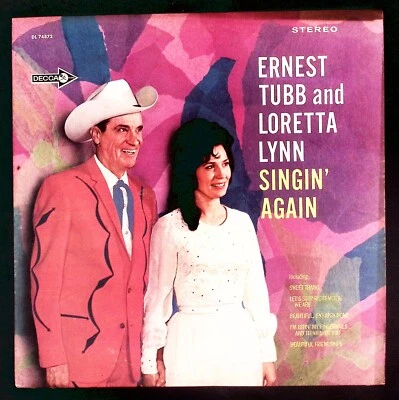ERNEST TUBB AND LORETTA LYNN – SINGIN' AGAIN  DECCA RECORDS  VINYL LP 223-87 - Image 1 of 4