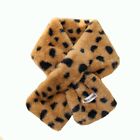 Winter Thick Warm Plush Scarf Cross Scarf Leopard Dot Black And White Cow Spots