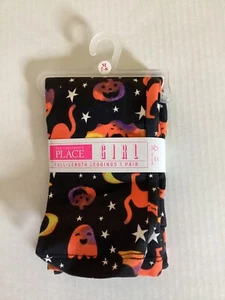 NWT The Children’s Place Halloween Full Length Leggings Size Medium 7-8 - Picture 1 of 2
