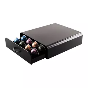 Cassetto capsule cialde caffè Nespresso 20 capsule porta caffè organizzatore conservazione - Foto 1 di 6