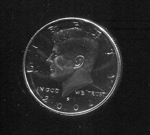 2002-S CLAD PROOF Kennedy Half Dollar GEM PF DCAM (D380) - Picture 1 of 2