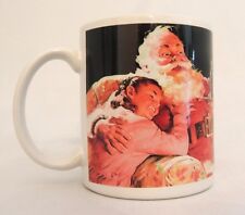 Coca-Cola Santa Coffee Mug Cup 1995 Season's Greetings Christmas Coke Brand Mug
