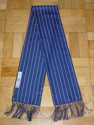 Vintage TOP MAN Scarf Cravat Dapper Neckwear Scooter Dandy Mod Ascot Goodwood - Image 1 of 3