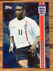 Free Shipping! topps 2001-2002 England E7 Emile Heskey - Picture 1 of 10