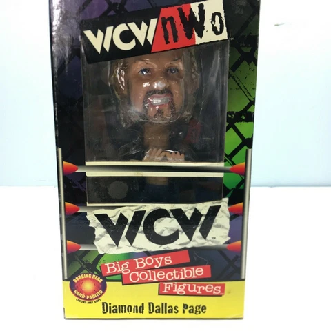 WCW NWO Diamond Dallas Hand Painted Bobble Head Big Boy Collectible Figure 1998 Cover