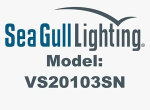 Sea Gull Lighting VS20103SN Vintner Three Light Wall/Bath, Satin Nickel - Picture 1 of 1