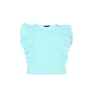 Rachel Roy Women's Ruffle Sleeve Scoop Neck Greta T-Shirt - L - Retail $59 - NWT - Picture 1 of 2