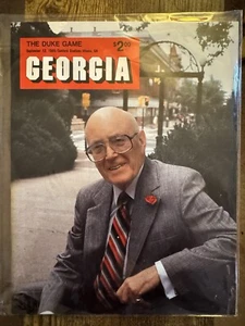UGA vs Duke Football Program 9/13/86 - Picture 1 of 1