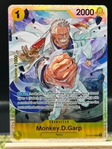 One Piece TCG - Monkey.D.Garp - ST13-013 SUPER RARE - English - Picture 1 of 4