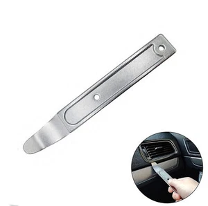 1Pc Pry Bar Trim Removal Tool Pry bar tool Metal Thin Edge Car Trim Removal Tool - Picture 1 of 9