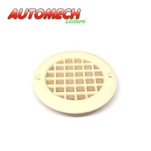 Essential Gas Drop Out Floor Vent, (Cream) Caravan, Motorhome 75x11mm (508) - Picture 1 of 2