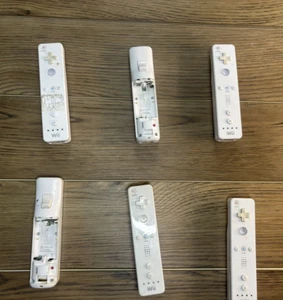 Nintendo Wiimotes Wii Remote RVL-003 weiß X6 - FÜR ERSATZTEILE ODER REPARATUR - Bild 1 von 6