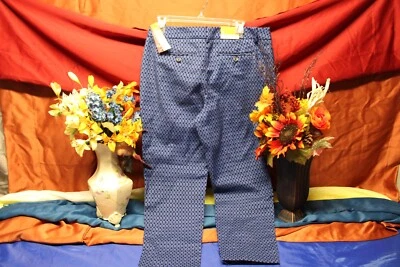 Merona Women's Blue Classic Fit Higher Mid-Rise Pants Size 12 slacks bottoms NWT - Image 1 of 4