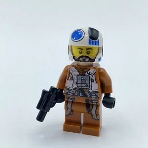 LEGO Star Wars Pilot X-Wing Temmin 'Snap' Wexley Minifigur (sw0705) 75125 - Bild 1 von 4