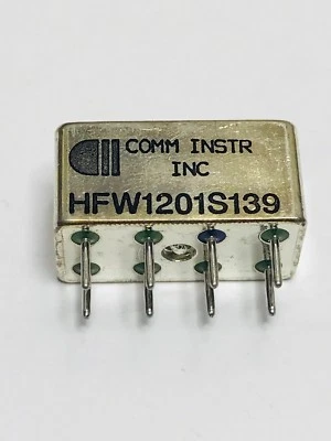 HFW1201S139, Electromechanical Relay, SPDT,12V, 2A,Thru-Hole (1-1617032-0) - Image 1 of 4