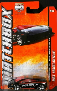 MBX POLICE LAMBROGHINI GALLARDO 560-4 POLICE #22/120 MATCHBOX 2012 - Picture 1 of 5