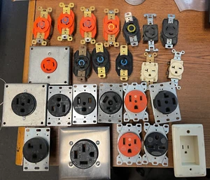 3 Hubbell IG2510A and 21 similar outlets NEW AND USED - Picture 1 of 1