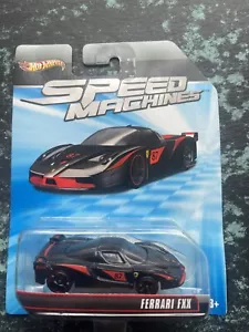 1:64 Hot Wheels Ferrari FXX Black 🖤 Speed machines RARE - Picture 1 of 6