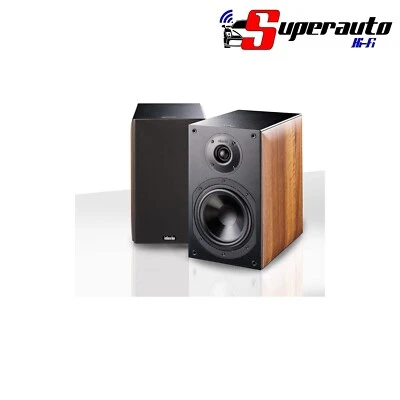 INDIANA LINE NOTA 260 XL Diffusori Scaffale Coppia Altoparlanti 2 vie casse Noce - Immagine 1 di 2