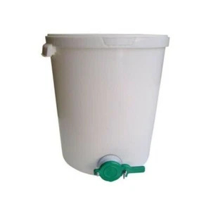 HONIGSCHLEUDER / HOBBOCK , HONIGEIMER FÜR IMKEREI / LEBENSMITTELKUNSTSTOFF 30l - Bild 1 von 1