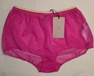 No 21 'DONNA SHORT' LADIES PINK DESIGNER KNICKERS UK 8 / EUR 34 BNWT *RRP £110* - Picture 1 of 6