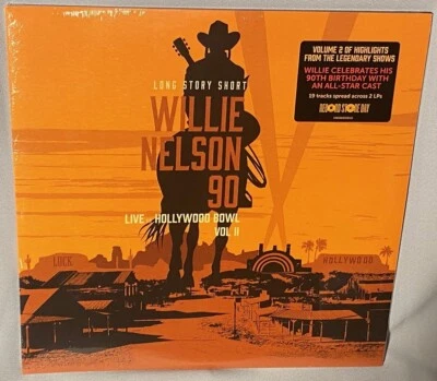 LP WILLIE NELSON Long Story Short Live (2LPs Vinyl, RSD 2024) NEW MINT SEALED - Image 1 of 2