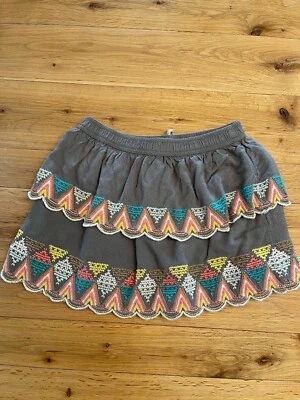 Peek Falda Bordada con Cordones, Talla P 4-5 Foto 1 de 3