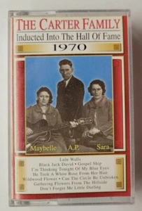 The Carter Family Inducted Into the Hall Of Fame 1970 (Cassette, 2000) - Picture 1 of 3