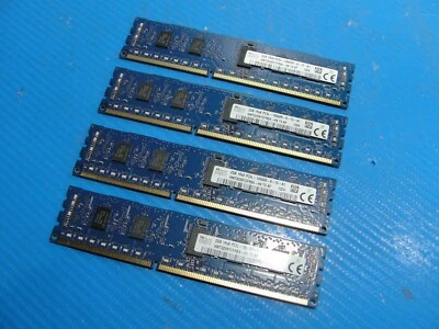 Dell Precision T5600 SKhynix RAM Memory 8GB 4x2GB PC3L-10600R HMT325R7CFR8A-H9 - Image 1 of 4