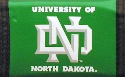 North Dakota UND Licensed Nylon Trifold Wallet NEW FREE US SHIPPING - Image 1 of 4
