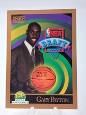 1990-91 Skybox Basketball Gary Payton Seattle Supersonics rookie card #365