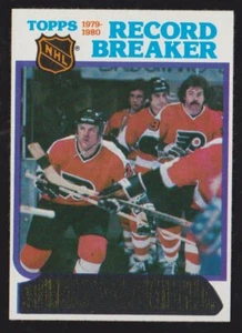 1980 1981 TOPPS HOCKEY #1 FLYER RECORD BREAKER NMMT *** KOSTENLOSER VERSAND *** - Bild 1 von 1