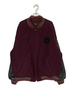 YEEZY Men's Jacket Sukajan Classic Bordeaux Italy Size:M KW5U6074/3275